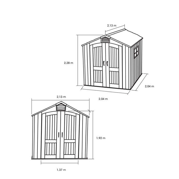 LIFETIME Gerätehaus Stella